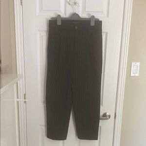 Banana Republic Black Ankle Cropped Pants